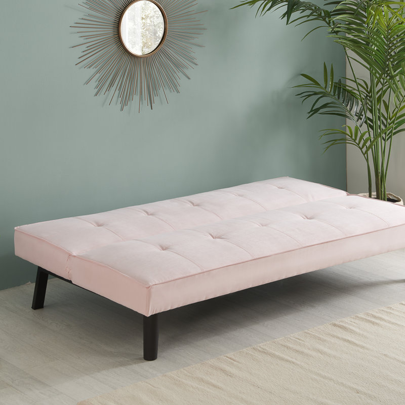 Valencia 3 Seater Clic Clac Sofa Bed, Pink