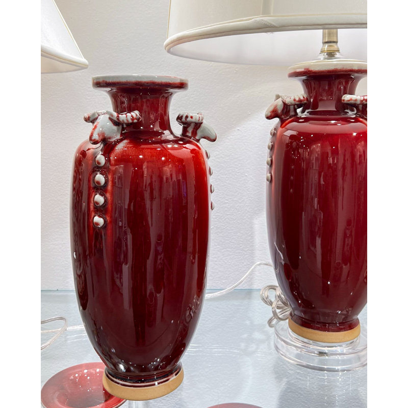 Porcelain Vase Oxblood