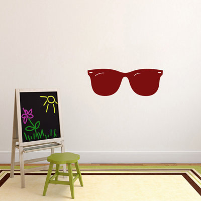Décalcomanie murale verre soleil