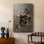 Impression florale rétro CXII - galerie Cavas sur mesure