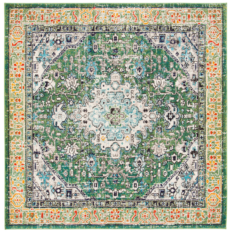 Tapis oriental Jourdanton Performance, Carré 6 pi 7 po