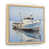 Cadre flottant brun