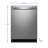 GE Appliances 24" 45 Decibel ENERGY STAR Certified Built-In Dishwasher with Adjustable Rack and Tall Tub Stainless Steel-900326562