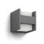 Philips LED Arbour Outdoor Wall Lantern Anthracite 2x4.5W