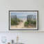 Reproduction de photo encadrée « beach entrance » sur papier-1577964499
