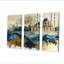 Ensemble de décorations murales bleues et bleues-107190406-107190408
