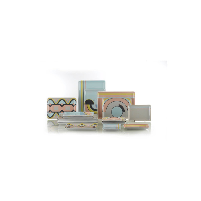 Berkley 18 Piece Dessert Plate Set