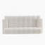 Canapé 88 po à 3 places capitonné 88 po Cloud - Aucun assemblage requis-1098016020