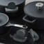 Batterie de cuisine en céramique antiadhésive 6 pièces BergHOFF Leo Phantom, recyclée