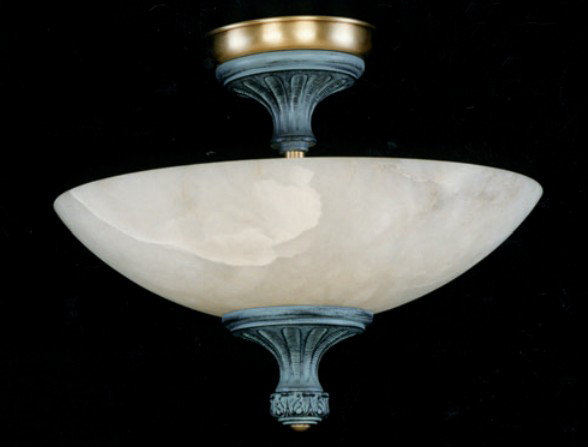 Annelise Glass Semi Flush Mount