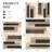 Bimlesh Modern Striped Washable Indoor Bedroom Area Rug in Neutral Black and Beige for Living Room-2100300543