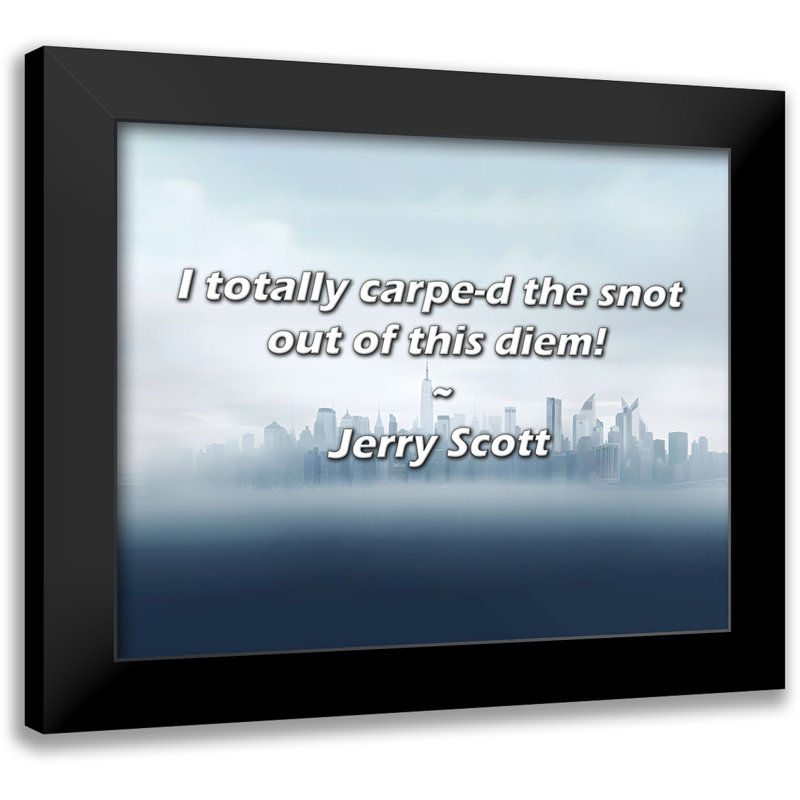 Citation de Jerry Scott: Je ne crains pas la morve!
