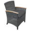 Bella Wicker Outdoor Dining Armchair-65091714-65091741