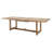Crelake Rectangular 8 - Person Teak Expansion Table Dining Set with Sunbrella Cushions-415720740