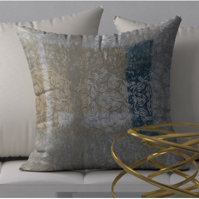 Abstract Reversible Throw Pillow
