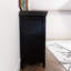 Commode 7 tiroirs, commode garde-robe et commode à tiroirs, armoire de rangement noire moderne