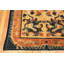 Tapis antique chinois à cinq griffes avec motif de dragon