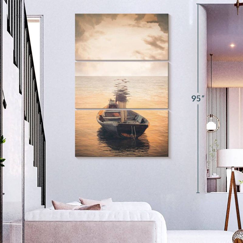 Kelan Glassea, 74" H x 48" W