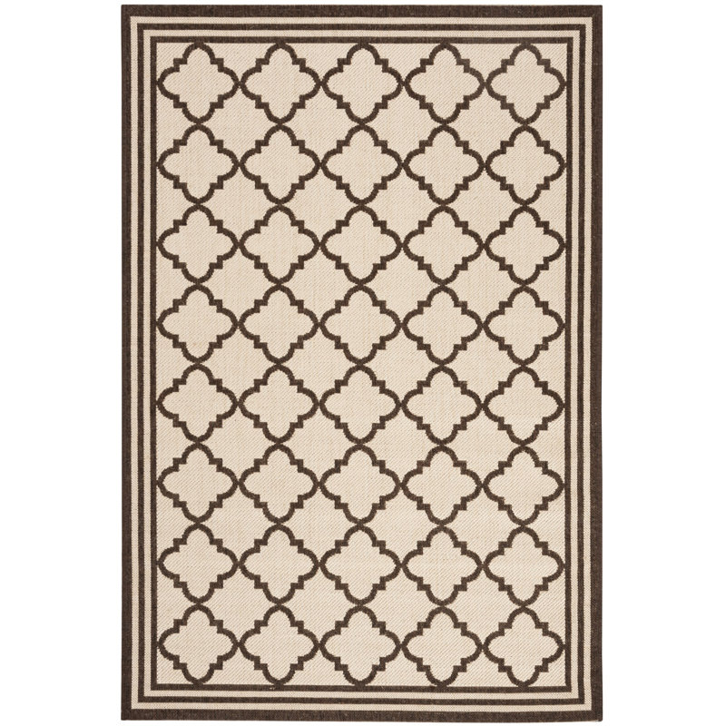 Ferrill 100 Performance Geometric Rug, Rectangle 4' x 6'
