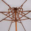 Buderus 265cm Market Parasol with Crank Lift , Counter Weights Included