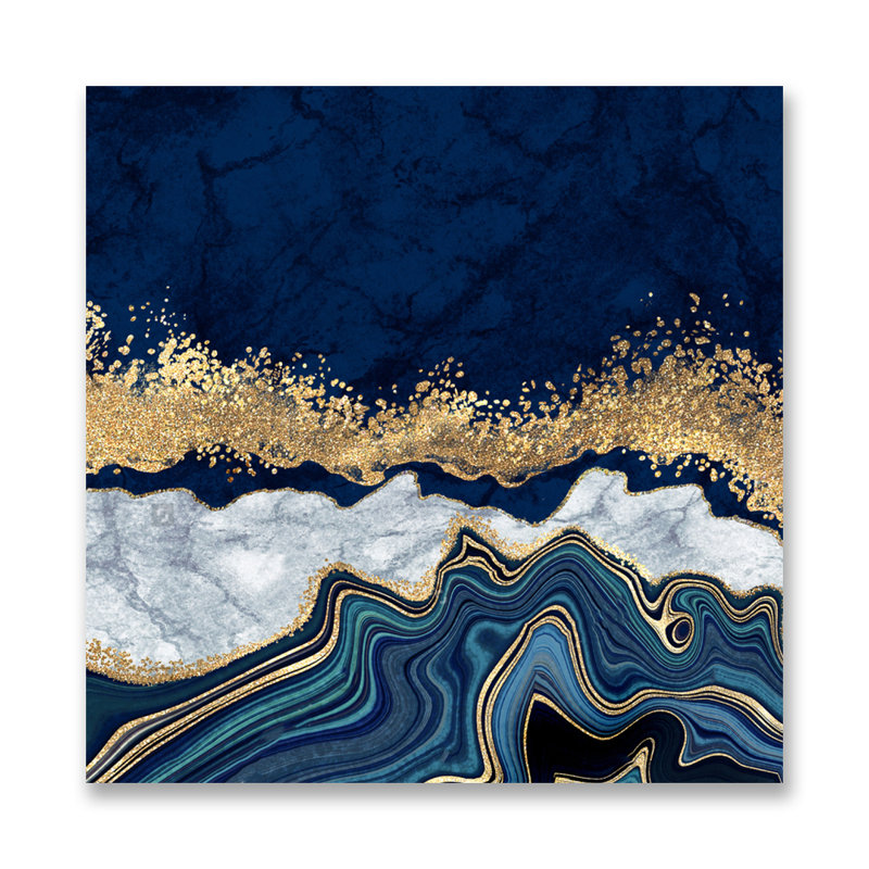 Lavishness Print, Metal, 46" H x 46" W