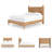 Hadari Queen Panel Bed-123100753