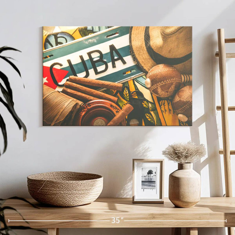 Senne Cuban Pride, 20" H x 30" W
