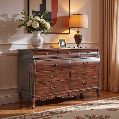 Buffet multi-tiroirs de style rétro