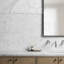 Carrara 1x6 Stacked Honed Marble Mosaic Floor and Wall Tile-1412673251-1412673252-1412673279