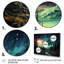Aurora Borealis Emerald Embers I, reproduction d'art sur toile-737379421-737379410