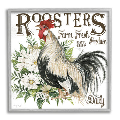 «Farm Fresh Produce Expression on Wood» par Cindy Jacobs, impression