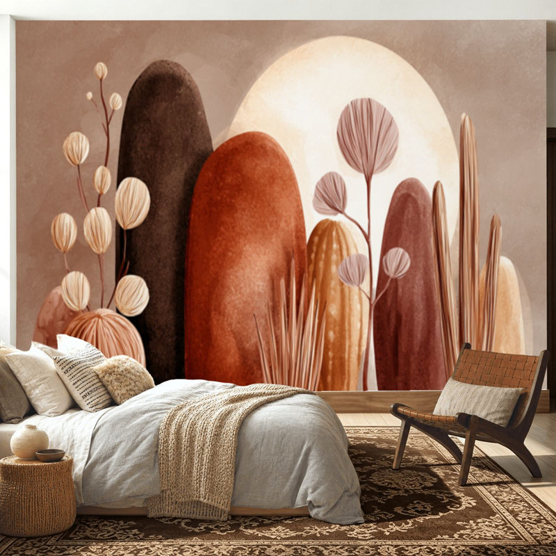 Papier peint adhésif auto-adhésif moderne pour la chambre à coucher Peel and Stick L 100 po x l 144 po