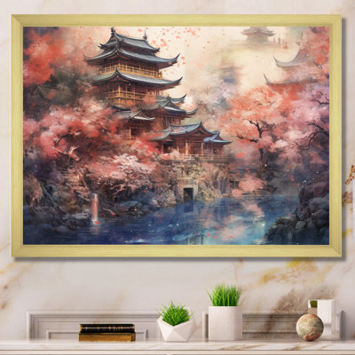 Antyone, Japon, paysage du soleil levant V - Art mural japonais