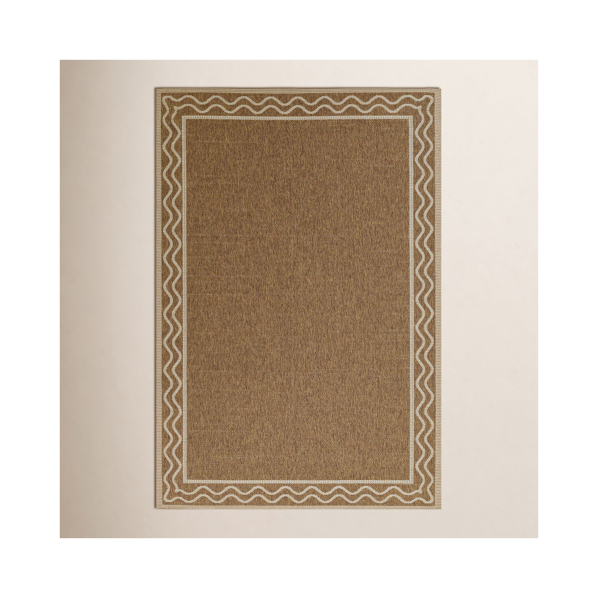 Erin Gates by Momeni Saybrook Ripple Natural Area Rug, Rectangle 3'3" x 5'
