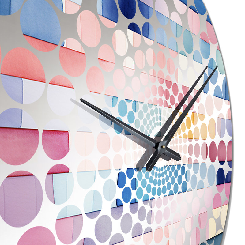 Pasiak - Horloge murale rayée, Grand
