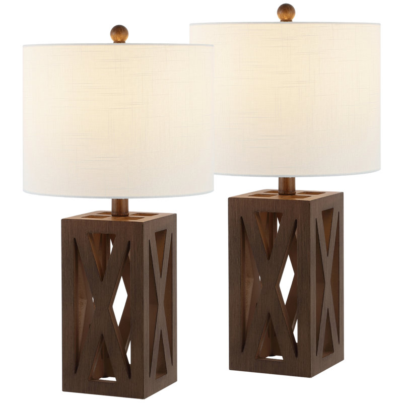 Briea Table Lamp, Brown