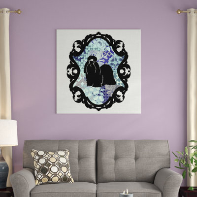 " Shih Tzu (Black&Blue) " by 5by5collective