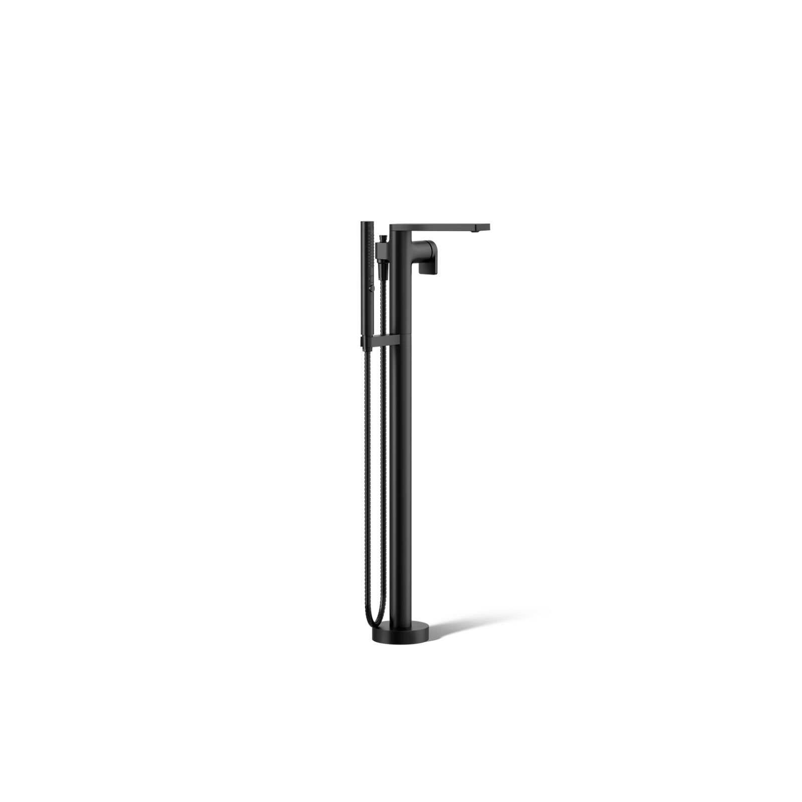 Composed Freestanding Bath Faucet, Matte Black