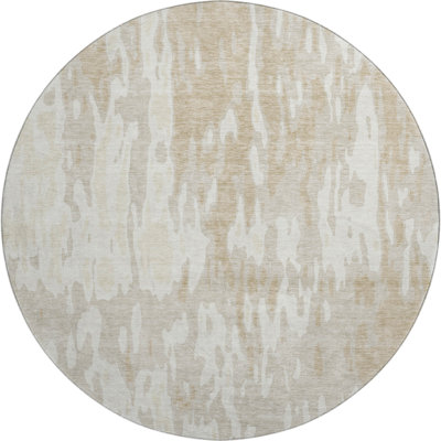 Premium Machine Washable Prisco Beige Rug