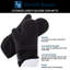 Gants de four extra-longs en silicone - Paire de poignées avec doublure matelassée et prise texturée à 2 côtés-22390903
