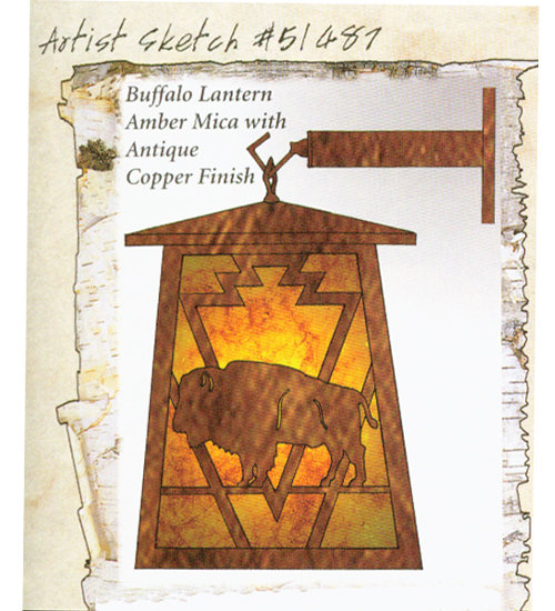 Rustic Lodge Wall Light