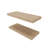 Floating Shelf Dallas, Living Room, Light Pine-426119109
