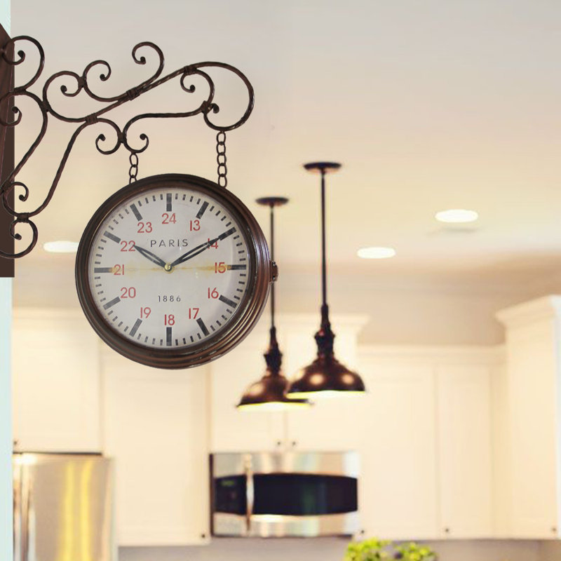 Matt Metal Wall Clock