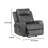 Rodas Upholstered Power Lift Recliner Chair Grey