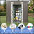 6Ft X 4Ft Outdoor Metal Storage Shed