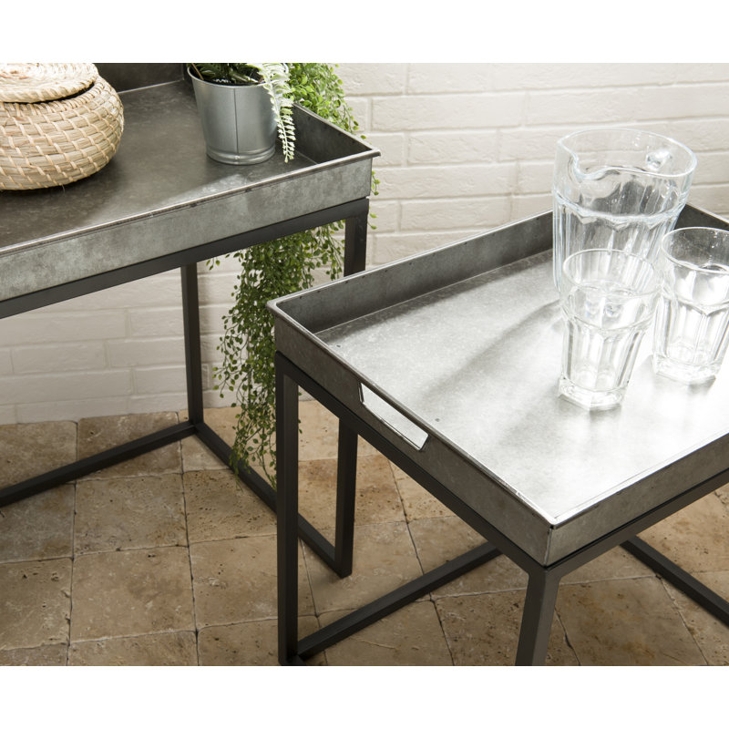 SandpiperCove Tray Top Frame Nesting Tables