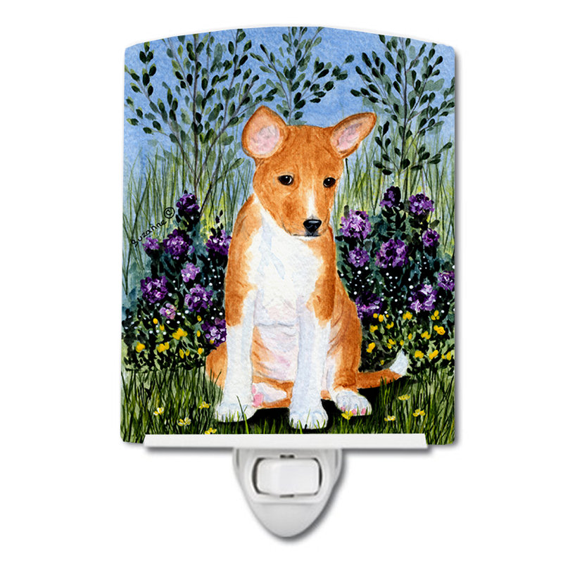 Basenji Ceramic Night Light