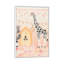 Girafe au Maroc, art encadré-49840519-49840539