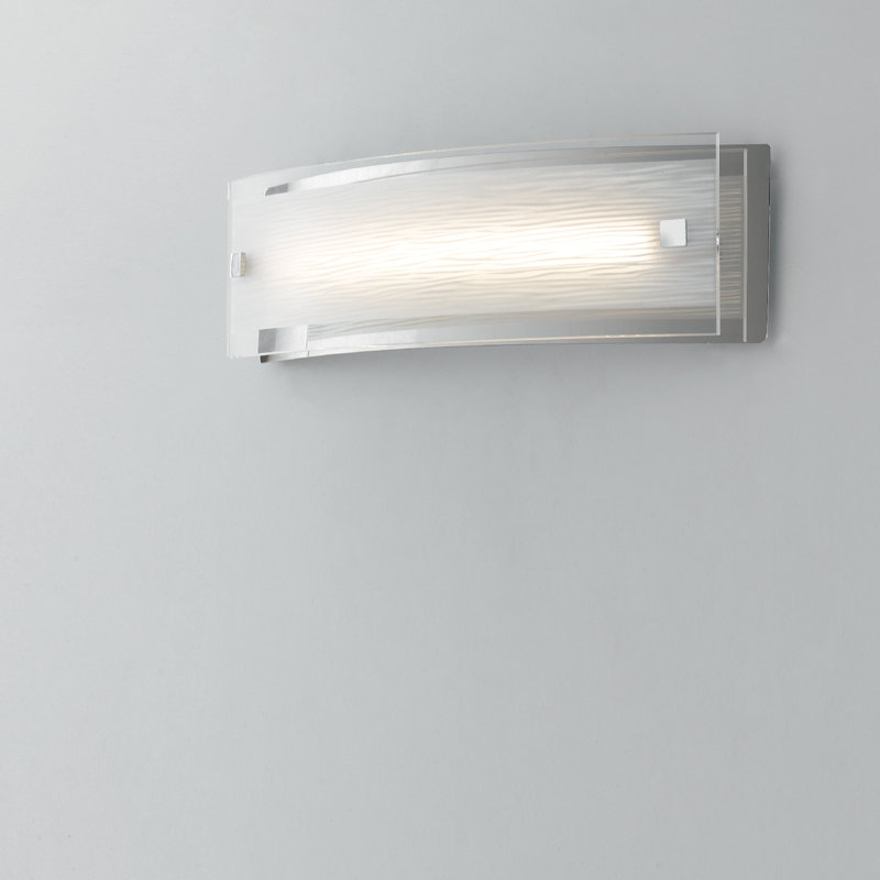 Gagner Glass LED Flush Mounted Sconce