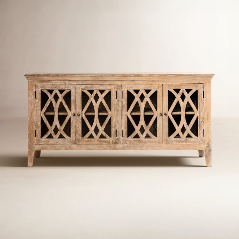 Myles 80" Solid Wood Sideboard, Dogwood